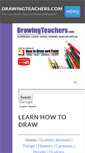 Mobile Screenshot of drawingteachers.com
